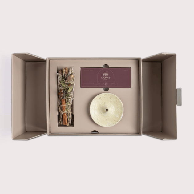 ALAZ TÜTSÜLÜK SET KUTU – Beyaz